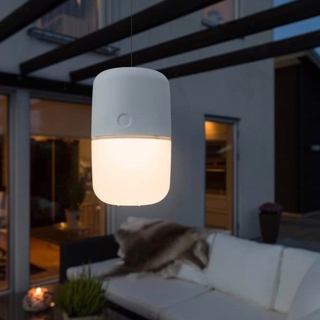 98,95 € Free Shipping | Outdoor lamp 20×12 cm. Acrylic, crystal and pmma. White Color