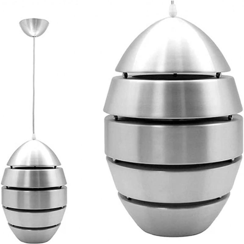 64,95 € Free Shipping | Outdoor lamp Spherical Shape 54×54 cm. Terrace, garden and public space. Modern Style. Steel. Gray Color