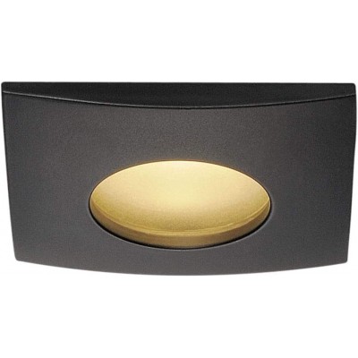 139,95 € Free Shipping | Outdoor lamp 11W Square Shape 8×8 cm. Recessed LED Terrace, garden and public space. Modern and cool Style. Aluminum, PMMA and Glass. Black Color
