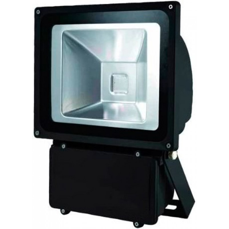 104,95 € Free Shipping | Flood and spotlight Rectangular Shape 40×30 cm. LED Terrace, garden and public space. Black Color