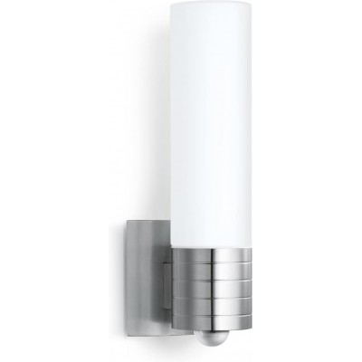 217,95 € Free Shipping | Outdoor wall light 10W Cylindrical Shape 43×18 cm. Movement detector. lighting effects. 4 programs Terrace, garden and public space. Modern Style. Aluminum and Metal casting. White Color