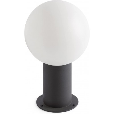 98,95 € Free Shipping | Outdoor lamp 15W Spherical Shape 30×18 cm. Terrace, garden and public space. Modern Style. Aluminum. White Color