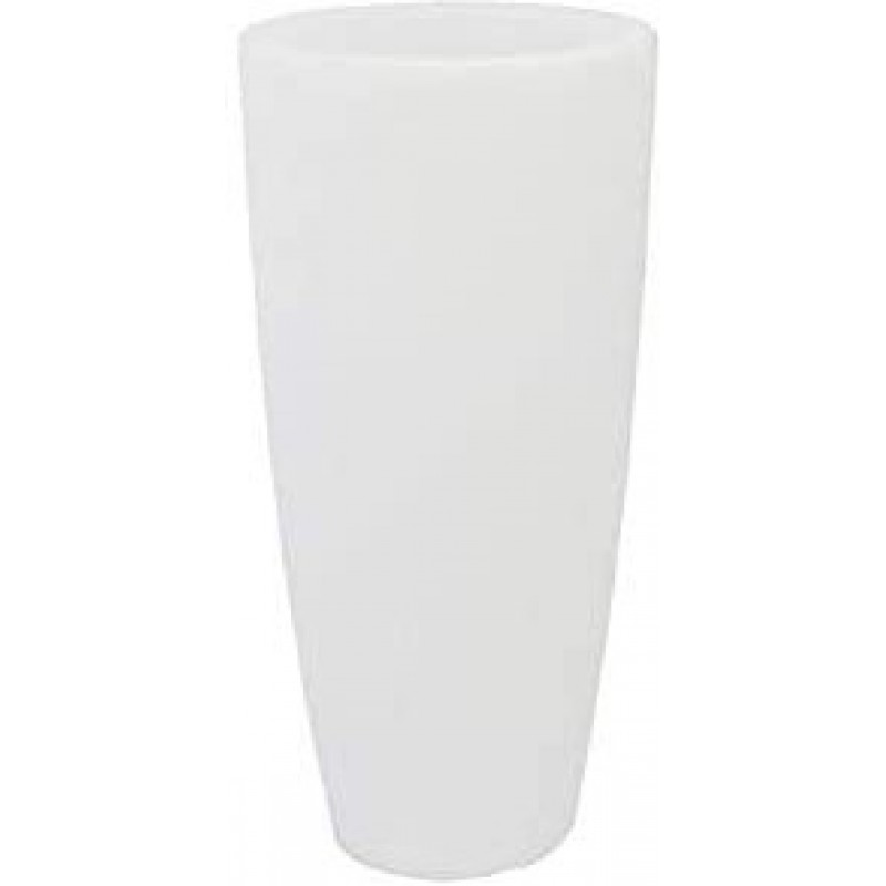 139,95 € Free Shipping | Outdoor lamp 240W Cylindrical Shape Ø 33 cm. Design with geometric shapes Modern Style. Aluminum and Polyethylene. White Color