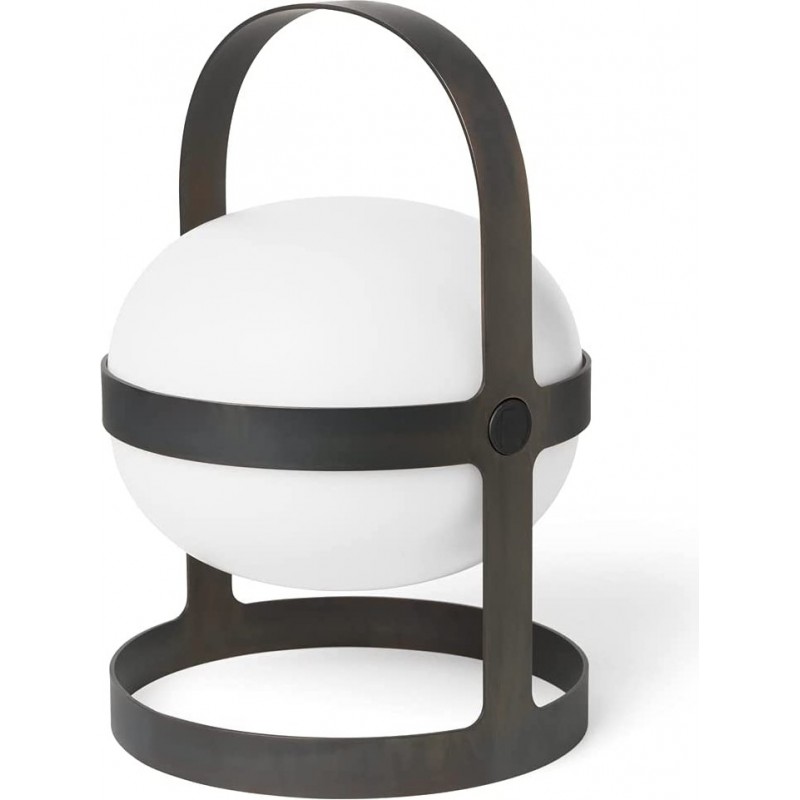 234,95 € Free Shipping | Outdoor lamp 34×24 cm. Grab handle Steel, pmma and metal casting. Black Color