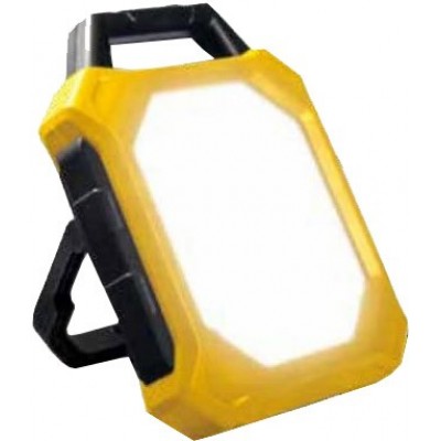 Flood and spotlight 3W Square Shape 30×23 cm. Terrace, garden and public space. PMMA. Yellow Color