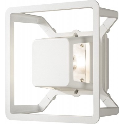 146,95 € Free Shipping | Outdoor wall light 3W Square Shape 20×20 cm. Multidirectional LED Terrace, garden and hall. Modern Style. Aluminum. White Color