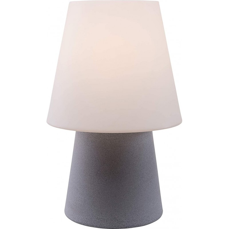 211,95 € Free Shipping | Outdoor lamp Conical Shape 60×39 cm. Living room, bedroom and terrace. Polyethylene. White Color