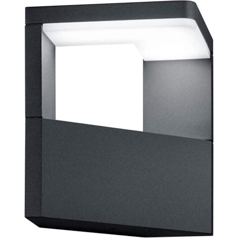 172,95 € Envio grátis | Aplique de parede ao ar livre Trio 9W 17×15 cm. LED Corredor. Alumínio. Cor antracite