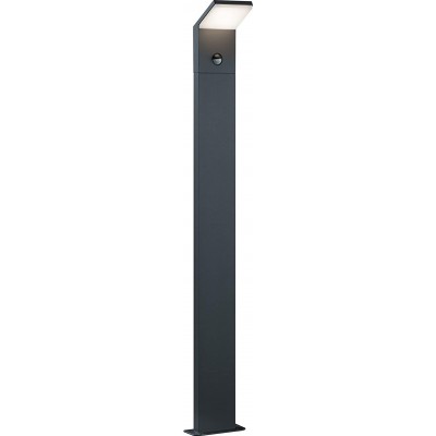 Lámpara de exterior Trio 9W Forma Rectangular 100×10 cm. LED con sensor Pasillo. Estilo moderno. PMMA. Color negro
