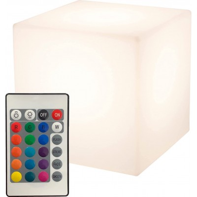 185,95 € Spedizione Gratuita | Lampada da esterno 18W 33×33 cm. LED RGB multicolore Metallo. Colore bianca