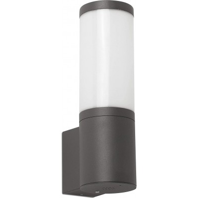 105,95 € Free Shipping | Outdoor wall light 7W Cylindrical Shape Ø 9 cm. LED Terrace, garden and public space. Modern Style. Aluminum and Polycarbonate. Anthracite Color