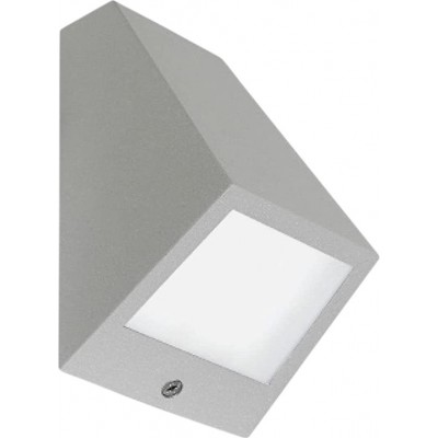 Outdoor wall light 11W Rectangular Shape LED Terrace, garden and public space. Modern Style. Aluminum. Gray Color