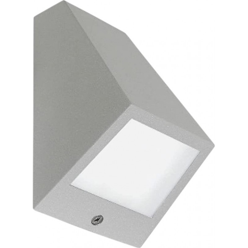 45,95 € Free Shipping | Outdoor wall light 11W Rectangular Shape LED Terrace, garden and public space. Modern Style. Aluminum. Gray Color