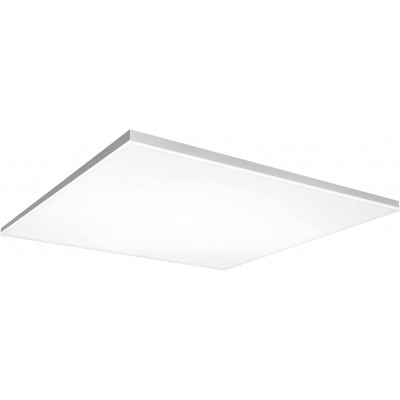 Indoor ceiling light 35W Rectangular Shape 60×60 cm. LED. Alexa and Google Home Living room, dining room and bedroom. Aluminum. White Color
