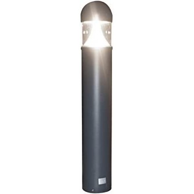 419,95 € Free Shipping | Luminous beacon 35W Cylindrical Shape Ø 100 cm. Terrace, garden and public space. Aluminum. Gray Color