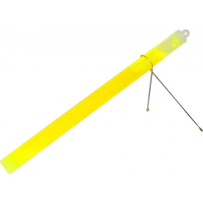 盒装40个 发光信标 拉长的 形状 27×2 cm. 灯管 阳台, 花园 和 公共场所. 黄色的 颜色