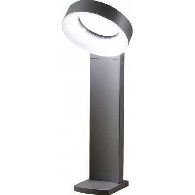 408,95 € Envío gratis | Baliza luminosa 18W 73×26 cm. Aluminio, pmma y metal. Color gris