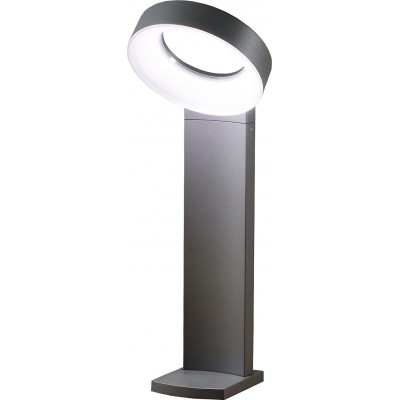 428,95 € Free Shipping | Luminous beacon 18W Round Shape 73×26 cm. Terrace, garden and public space. Modern Style. Aluminum, PMMA and Metal casting. Gray Color