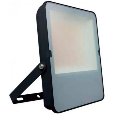 311,95 € Free Shipping | Flood and spotlight 200W Square Shape 46×38 cm. Adjustable LED Terrace, garden and public space. Black Color