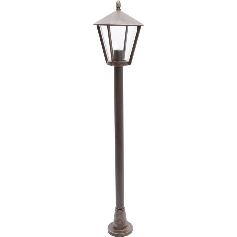 492,95 € Free Shipping | Streetlight 75W 136×28 cm. Terrace, garden and public space. Aluminum and Glass. Brown Color